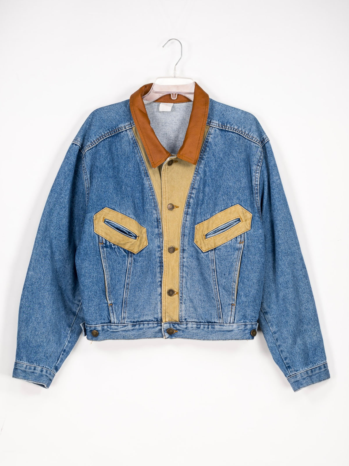 Vintage Two-Tone Denim Jacket