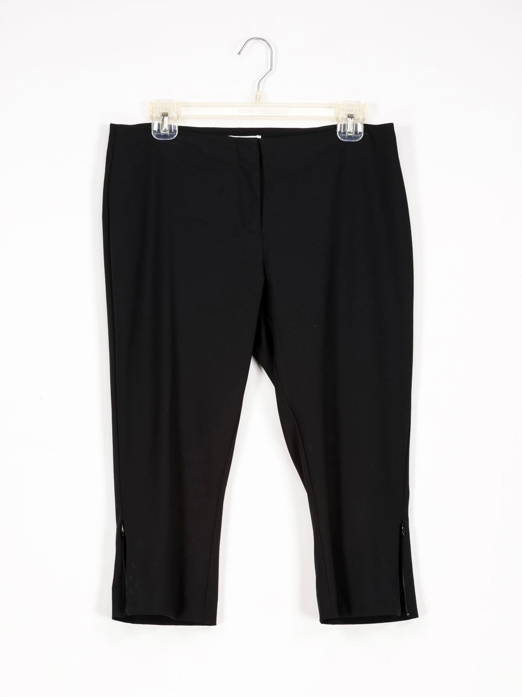 Weekday Black Capri Trousers