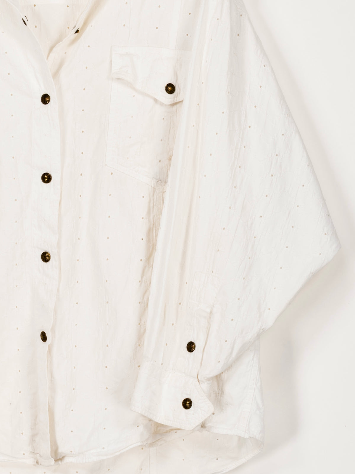 Moschino Embroidery Anglaise Blouse