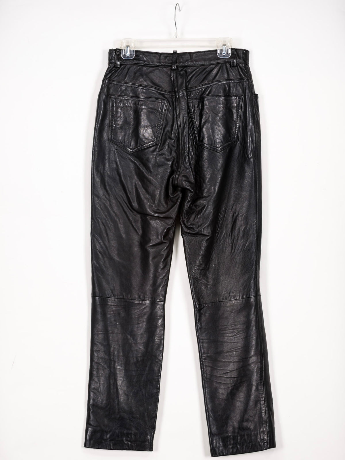 Banana Republic Black Leather Pants