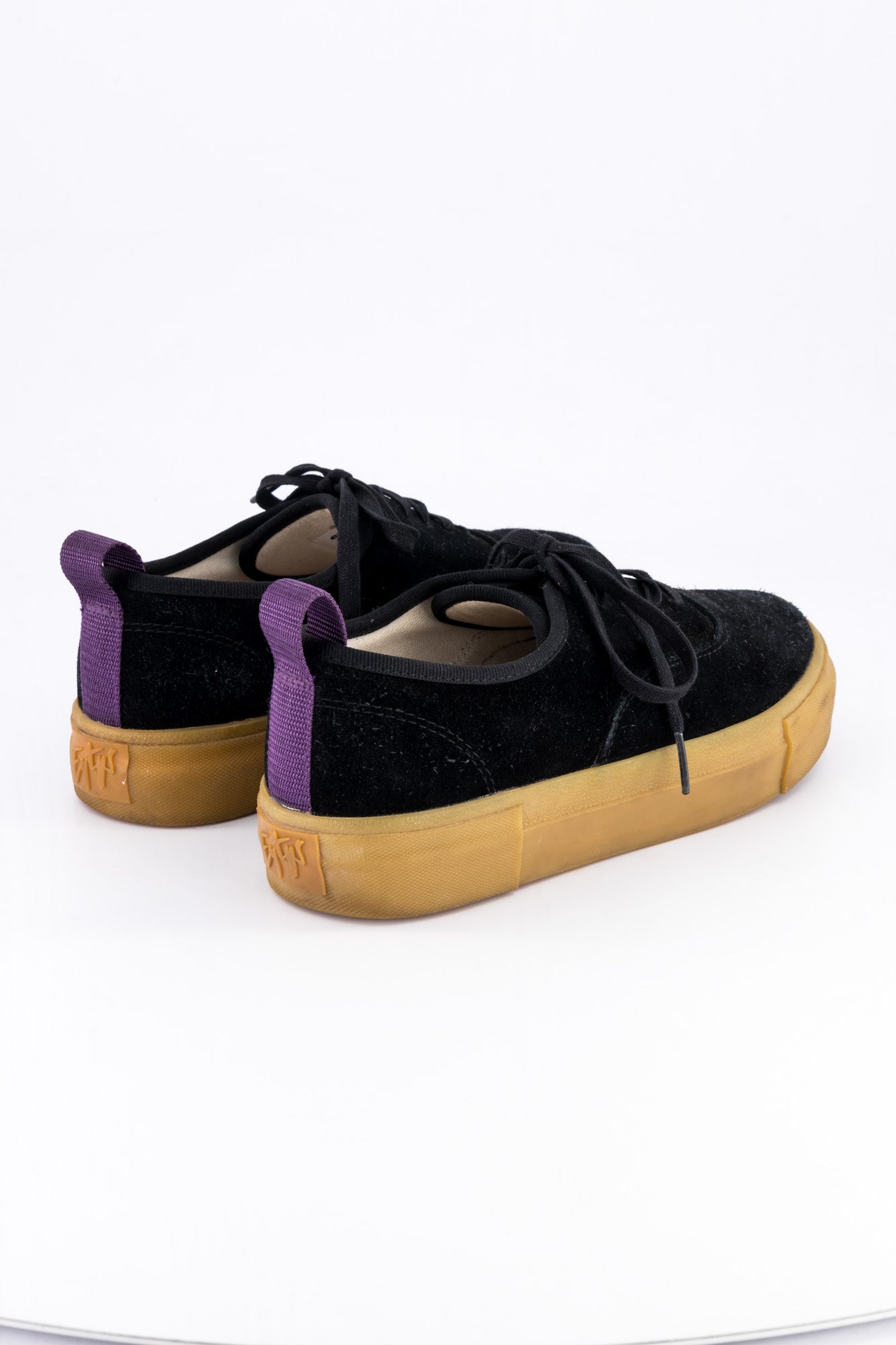 Eytys Black Suede Low-Top Sneakers