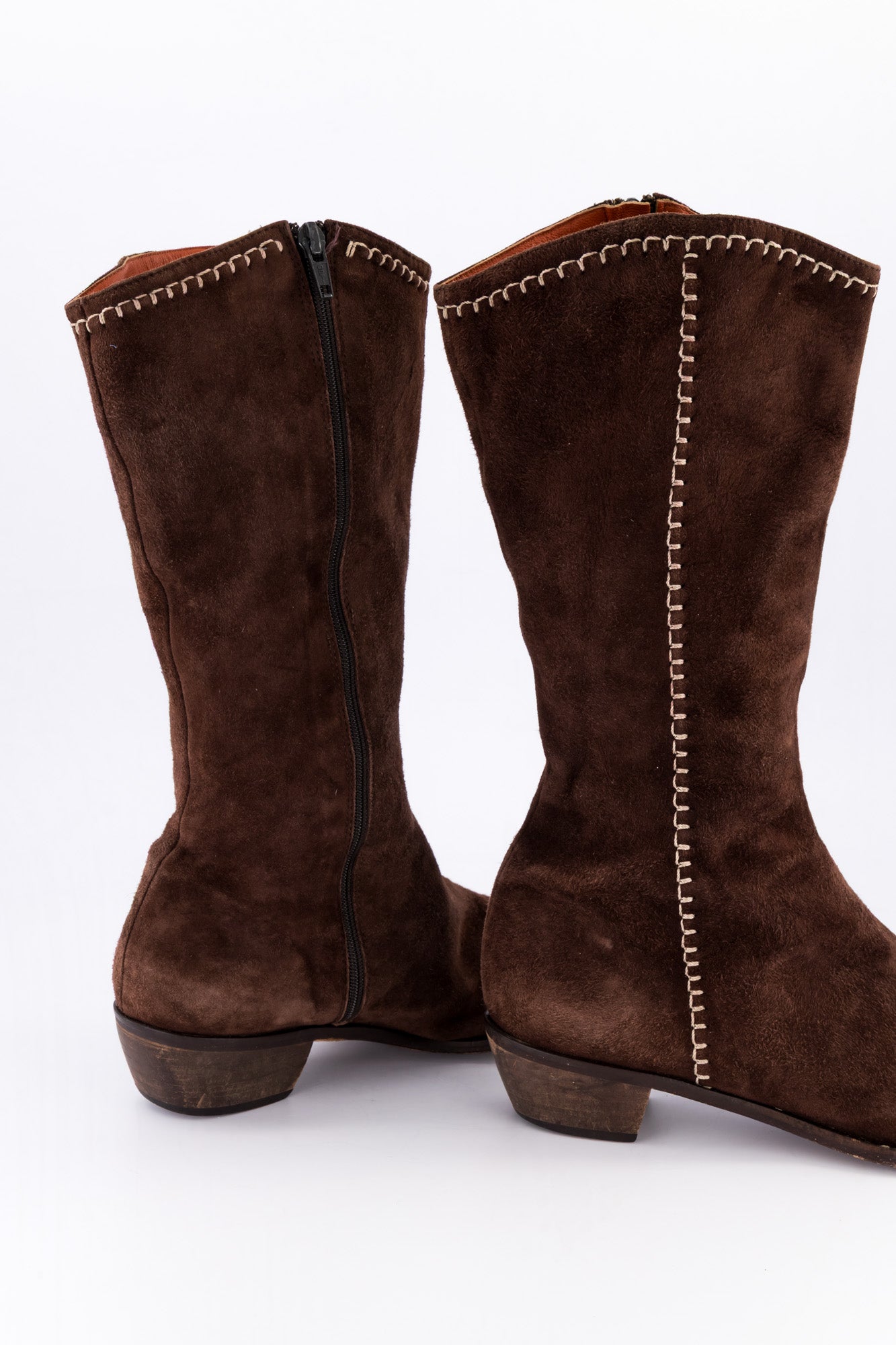 Chocolate Suede Boots