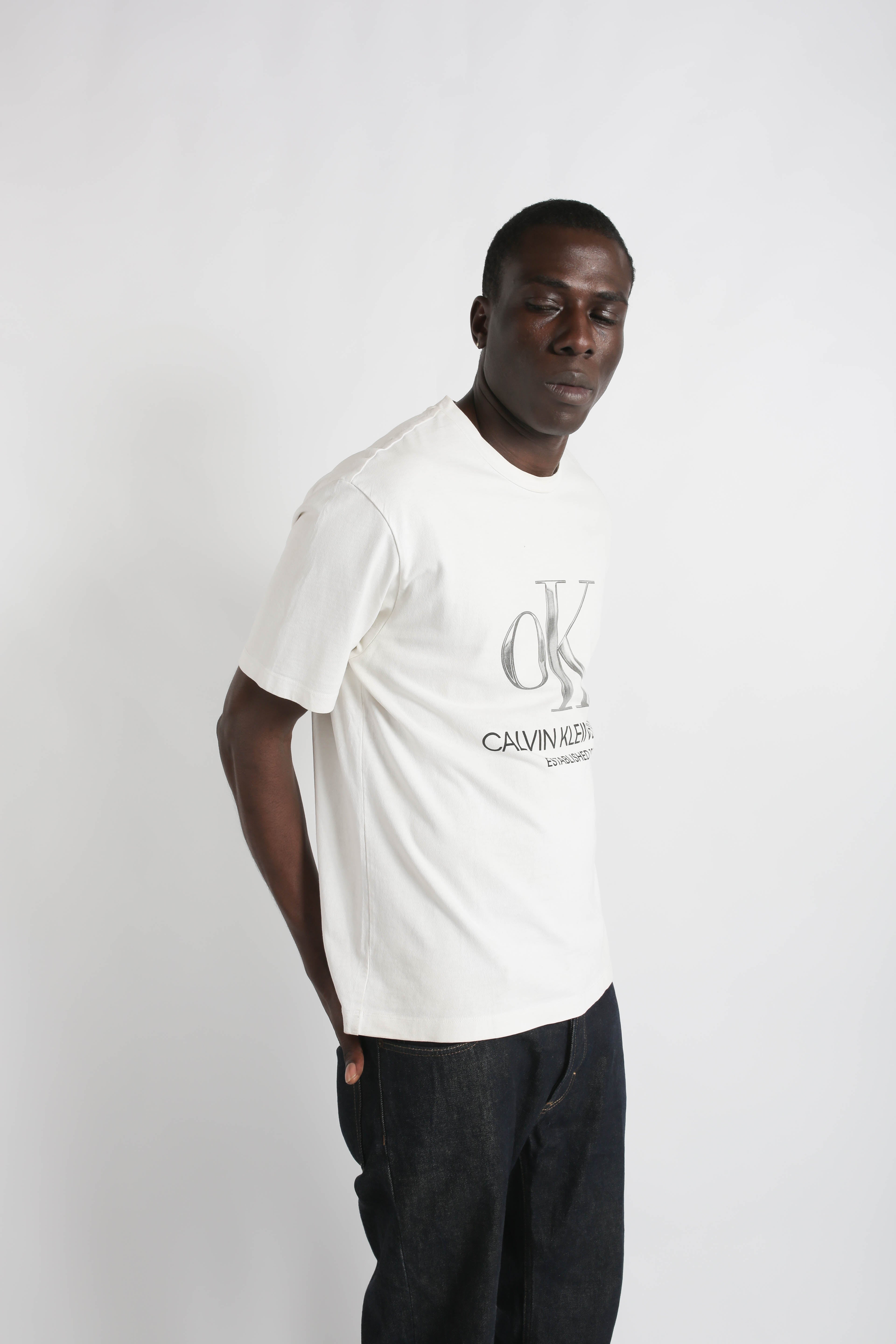 Calvin Klein Spell Out Tee