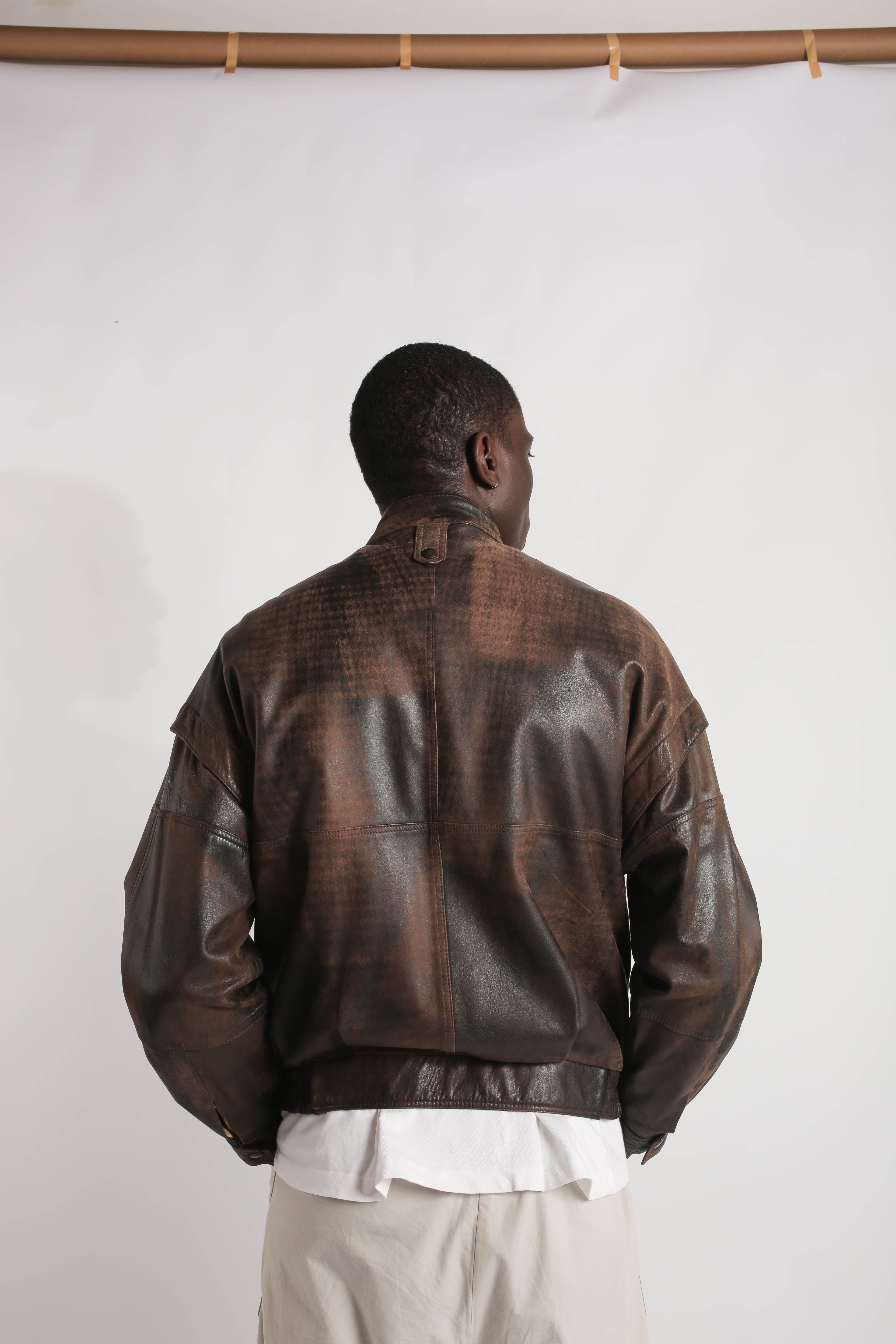 Leather Bomber