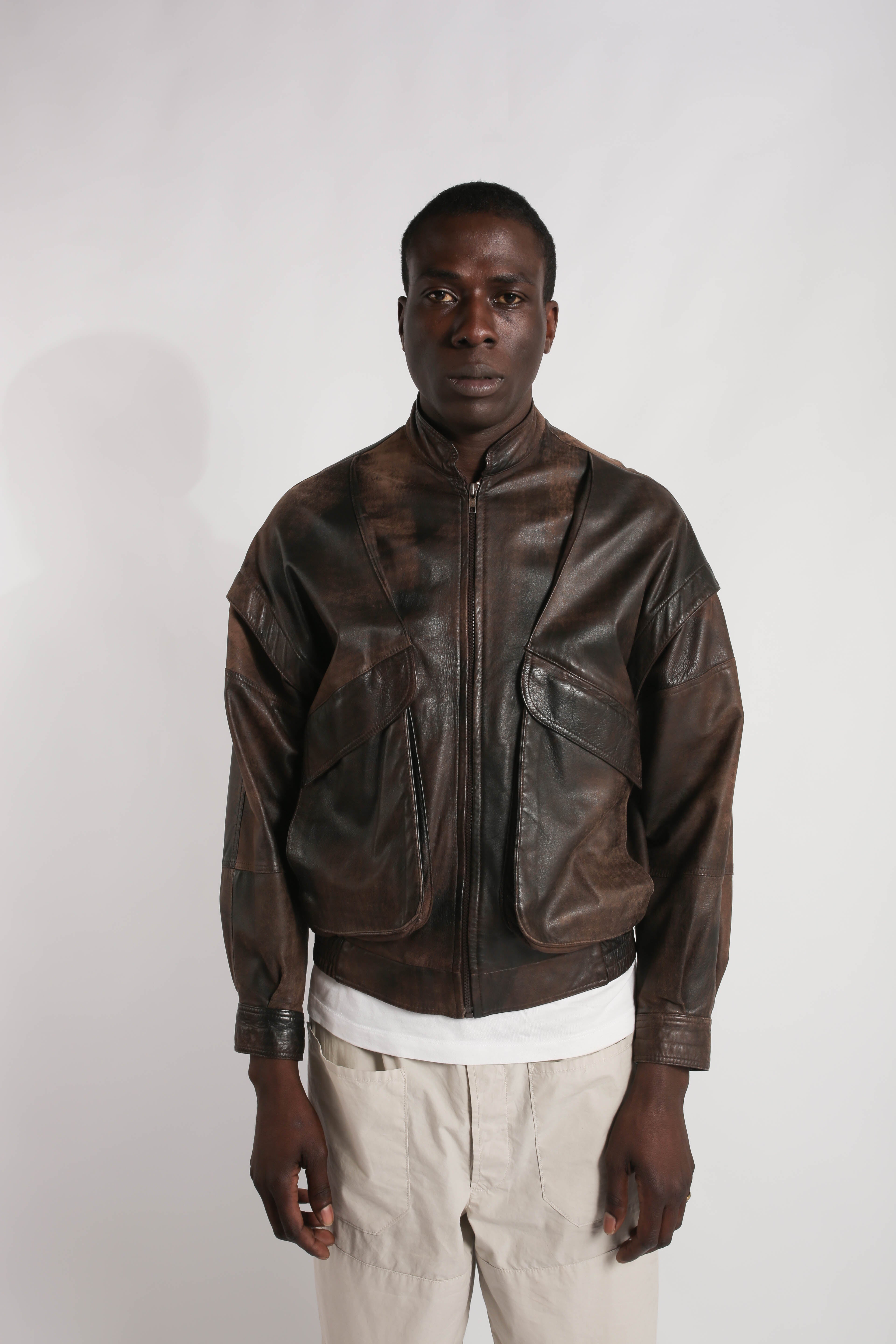 Leather Bomber