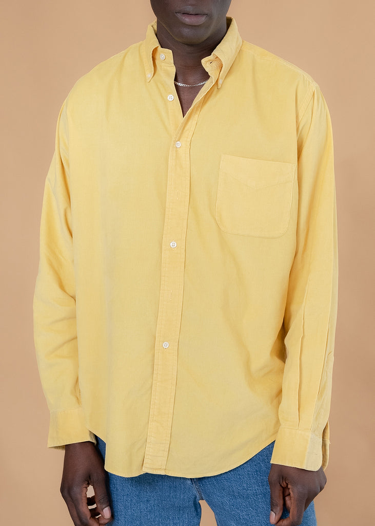 Mustard Corduroy Shirt